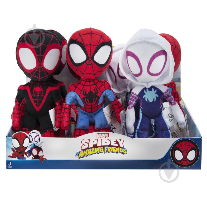 М'яка іграшка Spidey Little Plush Спайді (Spidey) 20 см червоний із синім SNF0002 - фото 3