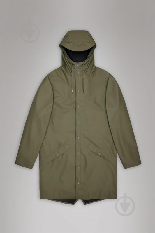 Куртка Rains Long Jacket 1202-Green р.L-XL - фото 9