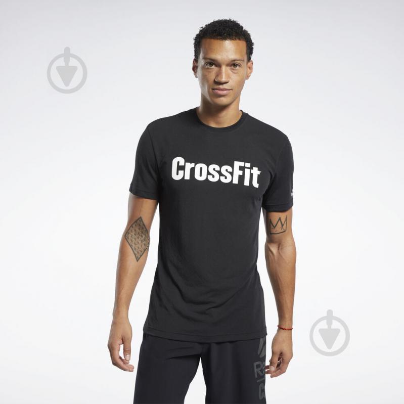 Футболка Reebok RC CrossFit Read Te FK4309 S черный - фото 1