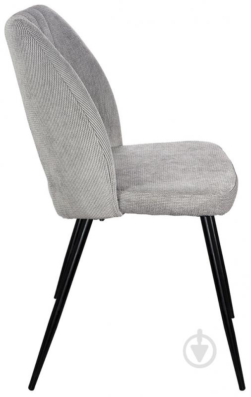 Стул Fly F8 серый / черный - фото 3