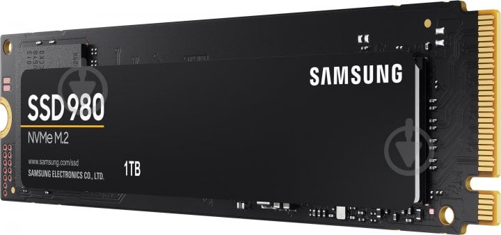 SSD-накопичувач Samsung 980 1TB M.2 NVMe 1000GB M.2 PCI Express 3.0 x4 3D TLC (MZ-V8V1T0BW) - фото 3