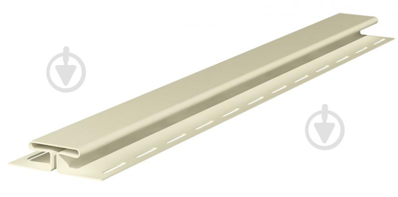 Профіль з'єднувальний Н-подібний Vilo™ 3,05 м кремовий SV-18 - фото 1 Профіль з'єднувальний Н-подібний Vilo™ 3,05 м кремовий SV-18 - фото 1