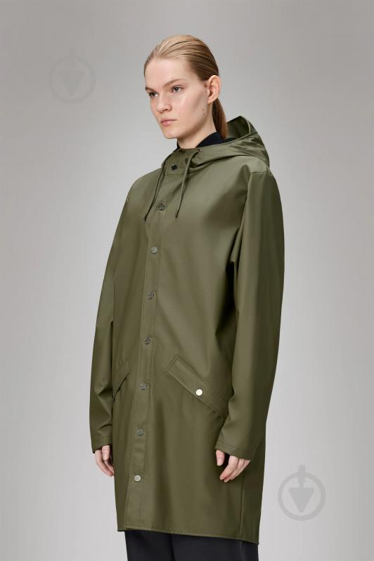 Куртка Rains Long Jacket 1202-Green р.M-L - фото 5 Куртка Rains Long Jacket 1202-Green р.M-L - фото 5