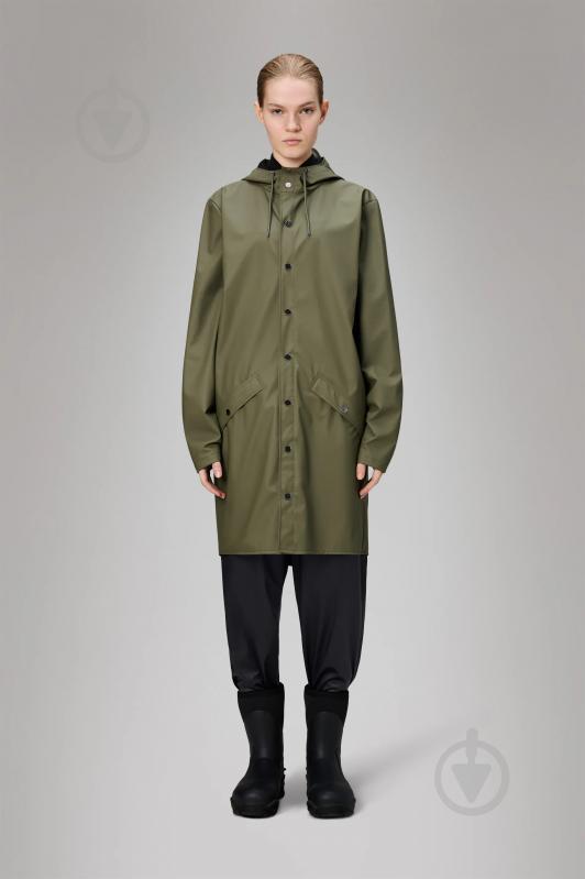Куртка Rains Long Jacket 1202-Green р.M-L - фото 6 Куртка Rains Long Jacket 1202-Green р.M-L - фото 6