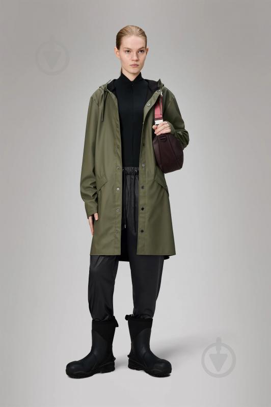 Куртка Rains Long Jacket 1202-Green р.M-L - фото 8 Куртка Rains Long Jacket 1202-Green р.M-L - фото 8