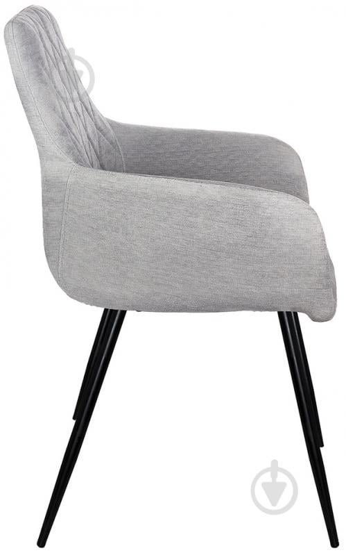 Крісло Fly F10 сірий / чорний - фото 3 Крісло Fly F10 сірий / чорний - фото 3