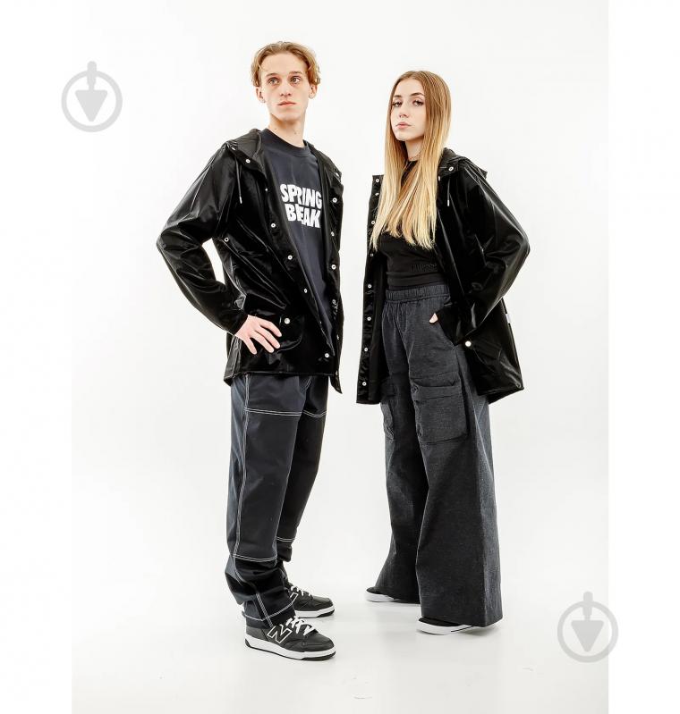Куртка Rains JACKET 1201-VelvetBlack р.M-L - фото 3