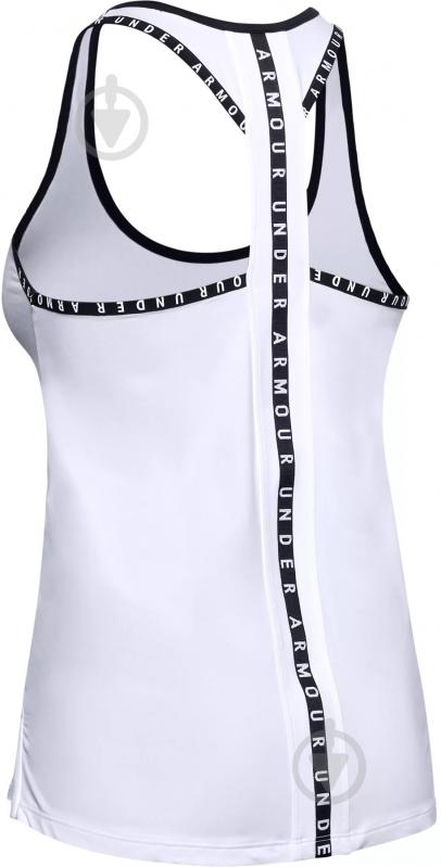 Майка Under Armour UA Knockout Tank 1351596-100 р.L белый - фото 4