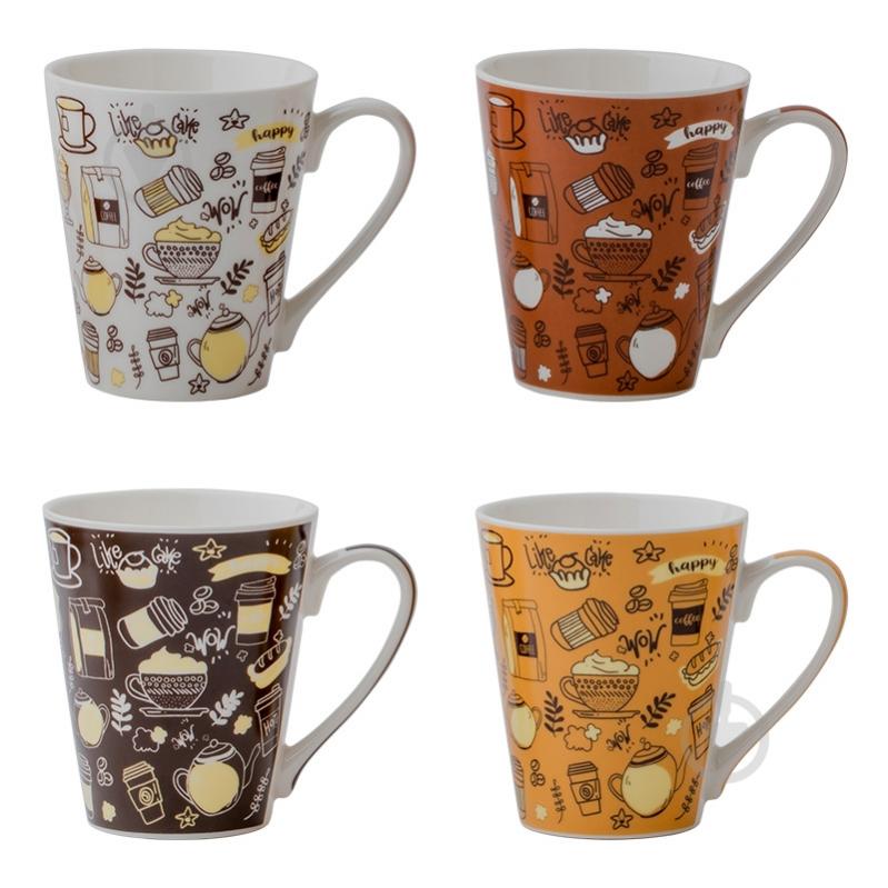 Чашка Vittora Кофейный праздник 300 мл - фото 1