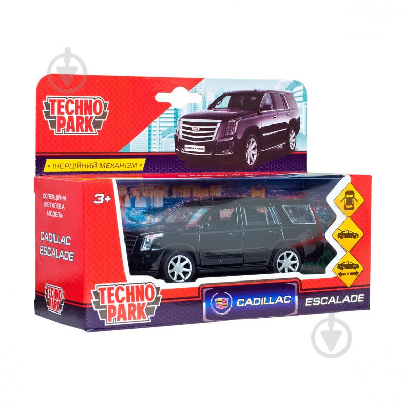 Автомодель Technopark CADILLAC ESCALADE 1:32 ESCALADE-BK - фото 4