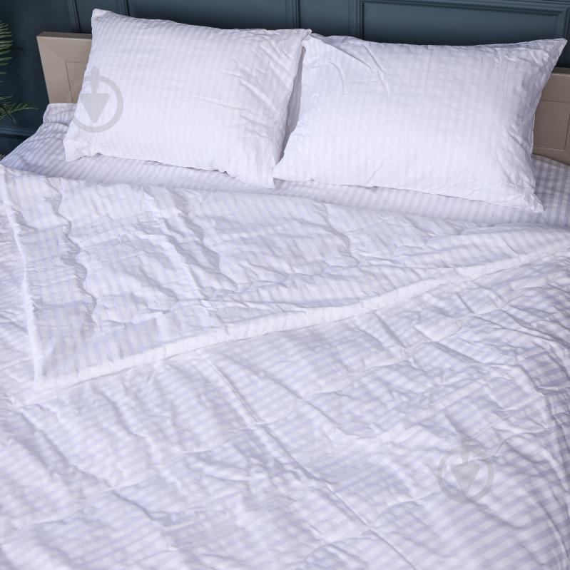 Набор №2938 Сolor Fun Line 17-0605 Stripe White лето (одеяло + 2 подушки + 2 наволочки + простынь) 155x215 см MirSon белый - фото 4 Набор №2938 Сolor Fun Line 17-0605 Stripe White лето (одеяло + 2 подушки + 2 наволочки + простынь) 155x215 см MirSon белый - фото 4