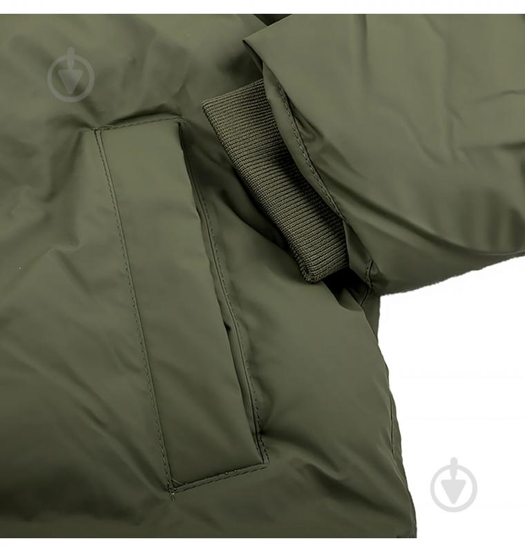 Куртка Rains Puffer Jacket 1506-Olive р.2XS зеленая - фото 4