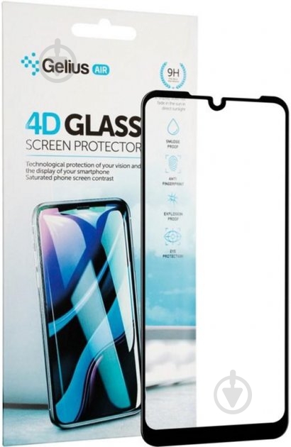 Защитное стекло Gelius Pro 4D для Xiaomi Redmi Note 7 Black - фото 1