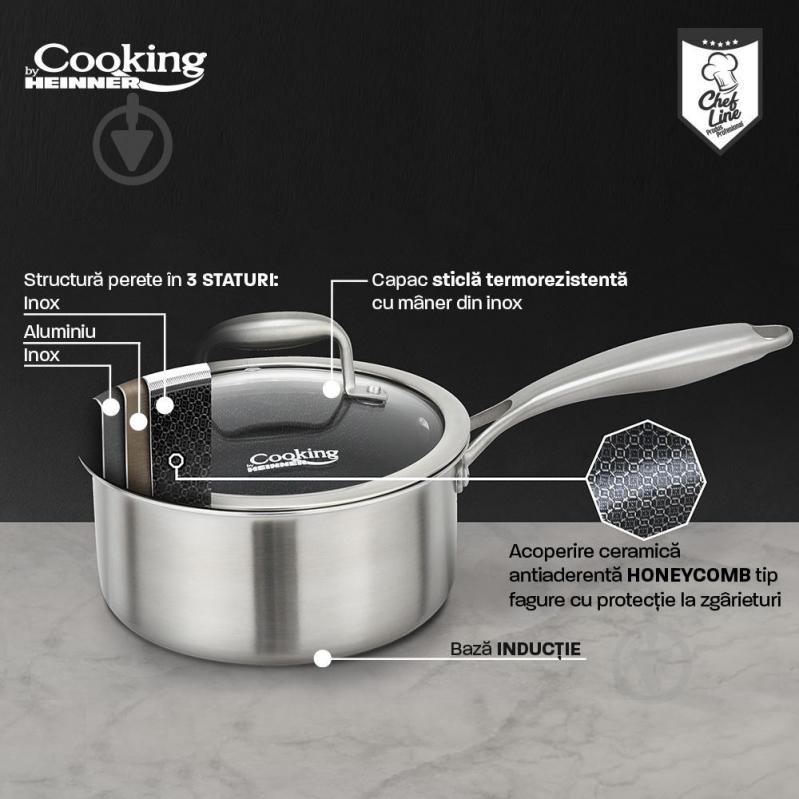 Ковш с крышкой Heinner 2 л HR-MRK-18 - фото 6