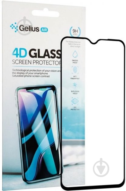 Защитное стекло Gelius Pro 4D для Xiaomi Redmi Note 8 Pro Black - фото 1