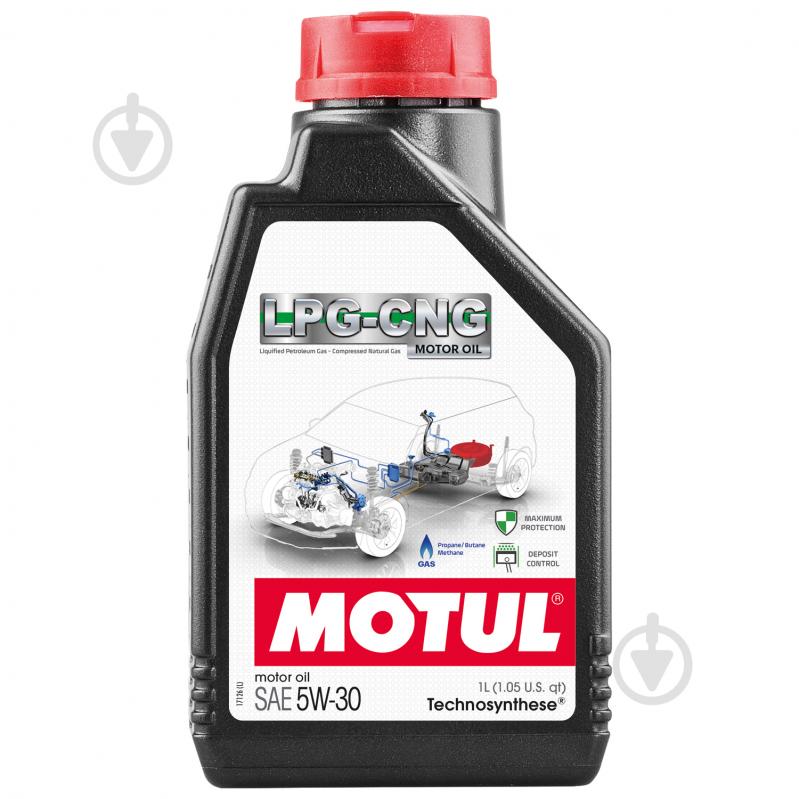 Моторне мастило Motul LPG-CNG SAE 5W-30 1 л (110664) - фото 1