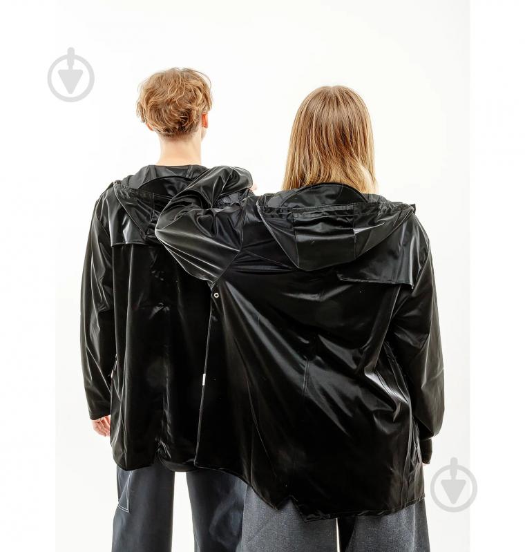 Куртка Rains JACKET 1201-VelvetBlack р.S-M - фото 2