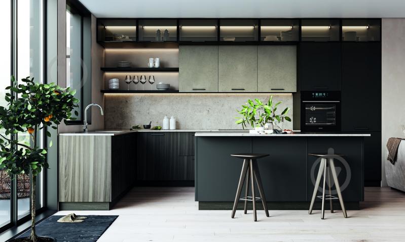 Кухня Грейд Шервуд темний - фото 1