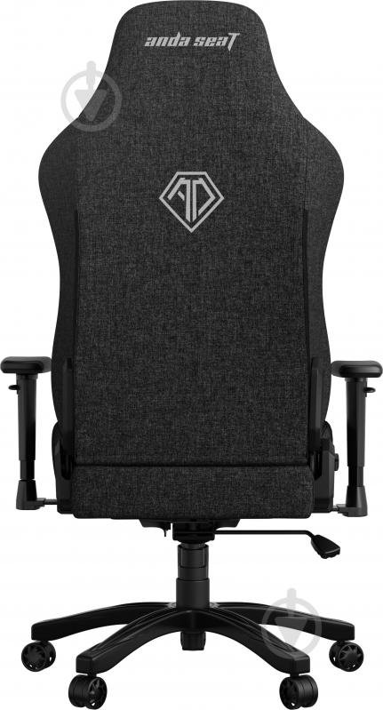 Кресло игровое Anda Seat Phantom 4 L Black Fabric черный - фото 6