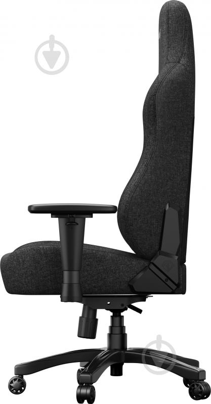 Кресло игровое Anda Seat Phantom 4 L Black Fabric черный - фото 7