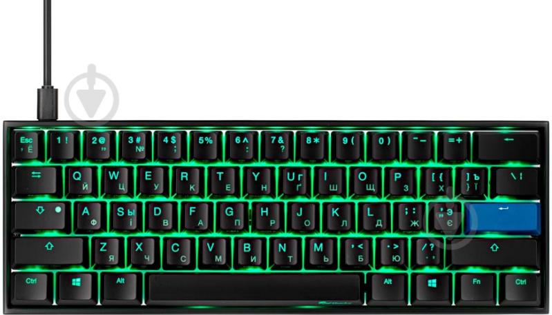 Клавиатура Ducky Mecha Mini (DKME2061ST-BURALAAT1) black - фото 4