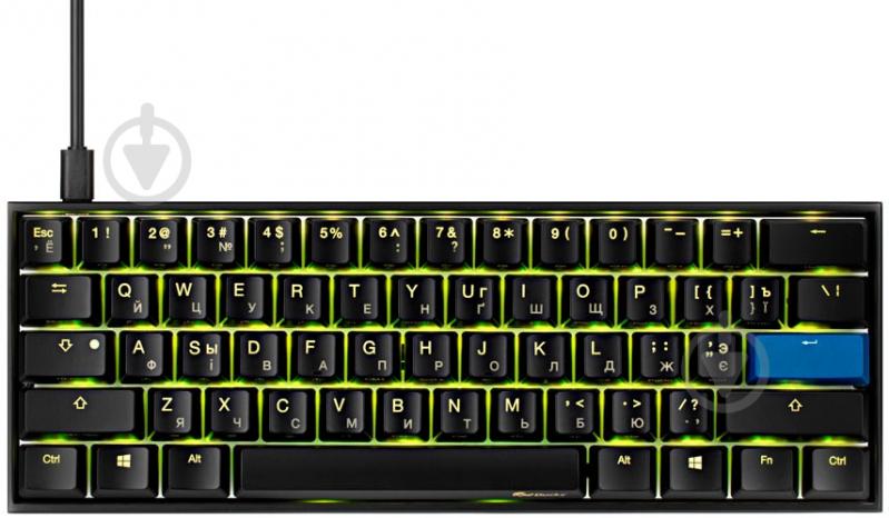 Клавиатура Ducky Mecha Mini (DKME2061ST-BURALAAT1) black - фото 2