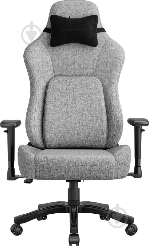 Крісло ігрове Anda Seat Phantom 4 L Gray Fabric сірий - фото 1