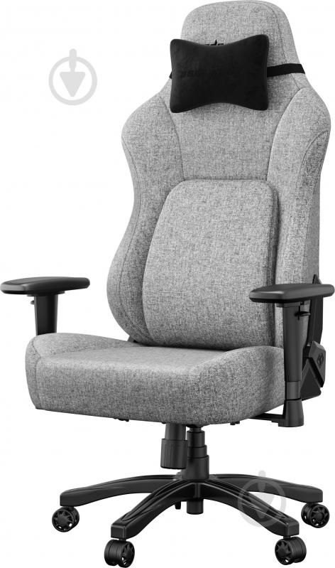 Крісло ігрове Anda Seat Phantom 4 L Gray Fabric сірий - фото 2