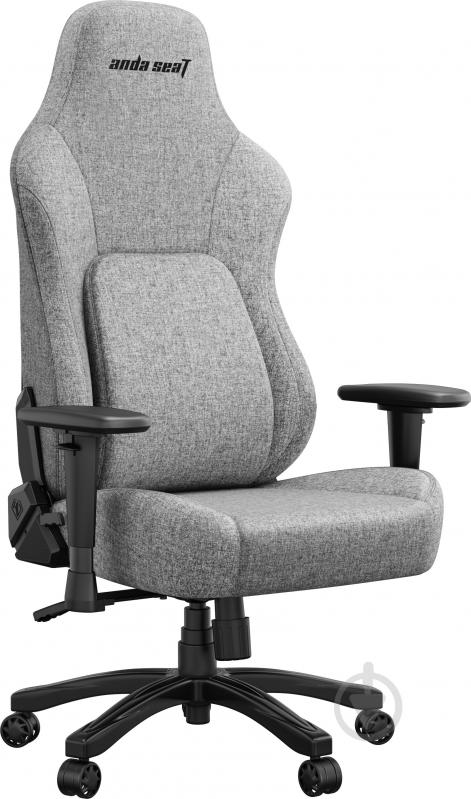 Крісло ігрове Anda Seat Phantom 4 L Gray Fabric сірий - фото 4