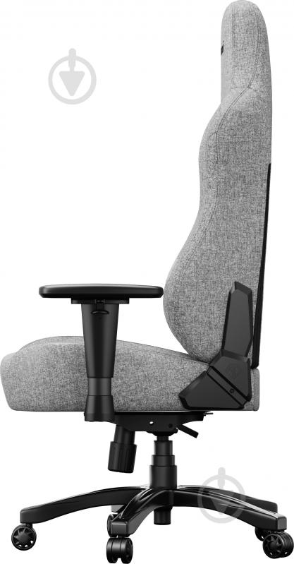 Крісло ігрове Anda Seat Phantom 4 L Gray Fabric сірий - фото 7