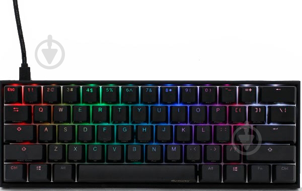 Клавиатура Ducky Mecha Mini (DKME2061ST-CURALAAT1) black - фото 2