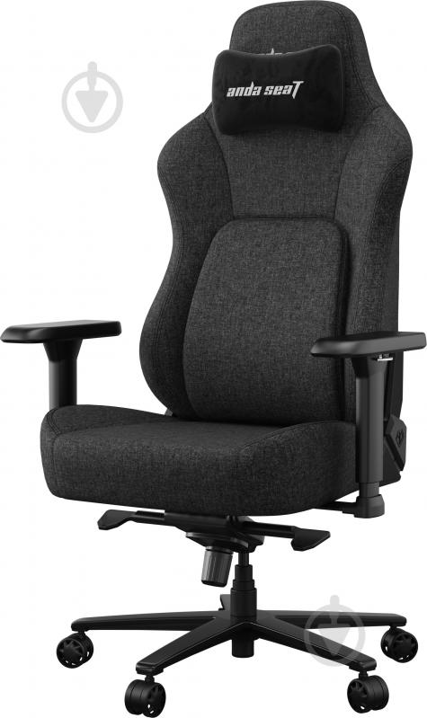 Кресло игровое Anda Seat Phantom 4 Pro L Black Fabric черный - фото 3 Кресло игровое Anda Seat Phantom 4 Pro L Black Fabric черный - фото 3