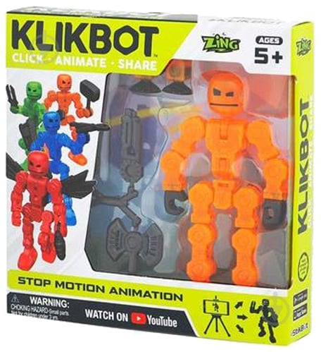 Фигурка Stikbot Klikbot S1 Кеннон - фото 3