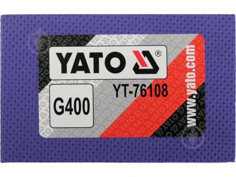 Губка абразивная YATO з.400 YT-76108 - фото 2 Губка абразивная YATO з.400 YT-76108 - фото 2