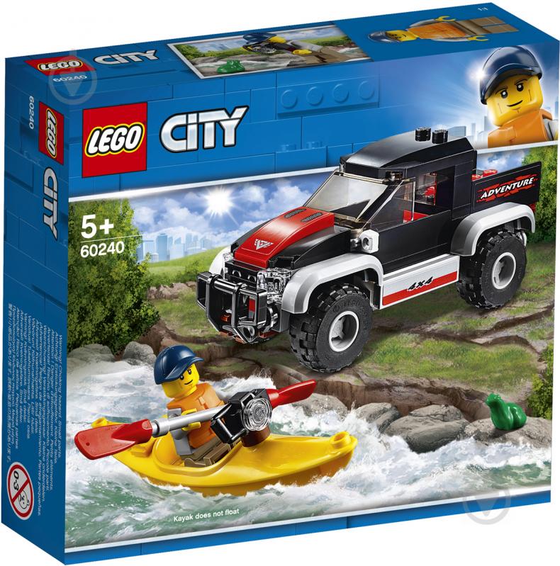 Конструктор LEGO City Приключения на байдарках 60240 - фото 1