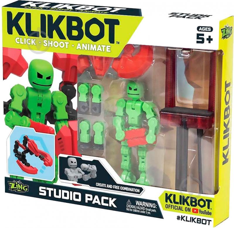 ᐉ Игровой набор Stikbot для анимационного творчества Klikbot S1