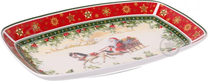 Блюдо декоративное Lefard Christmas Collection 30x19 см - фото 2