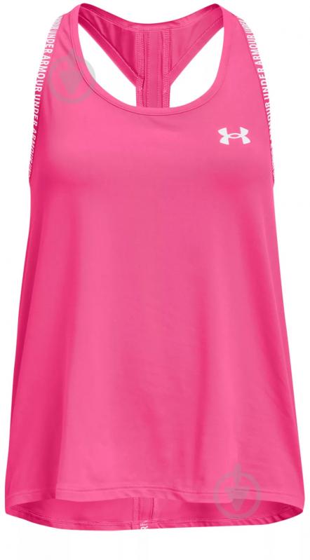 Майка Under Armour UA Knockout Tank 1363374-695 розовый - фото 1