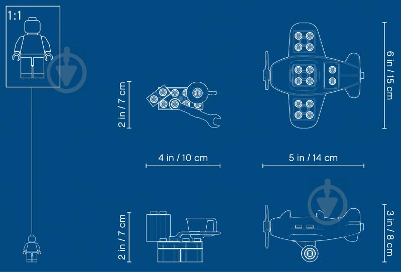 Конструктор LEGO DUPLO Літак 10908 - фото 5