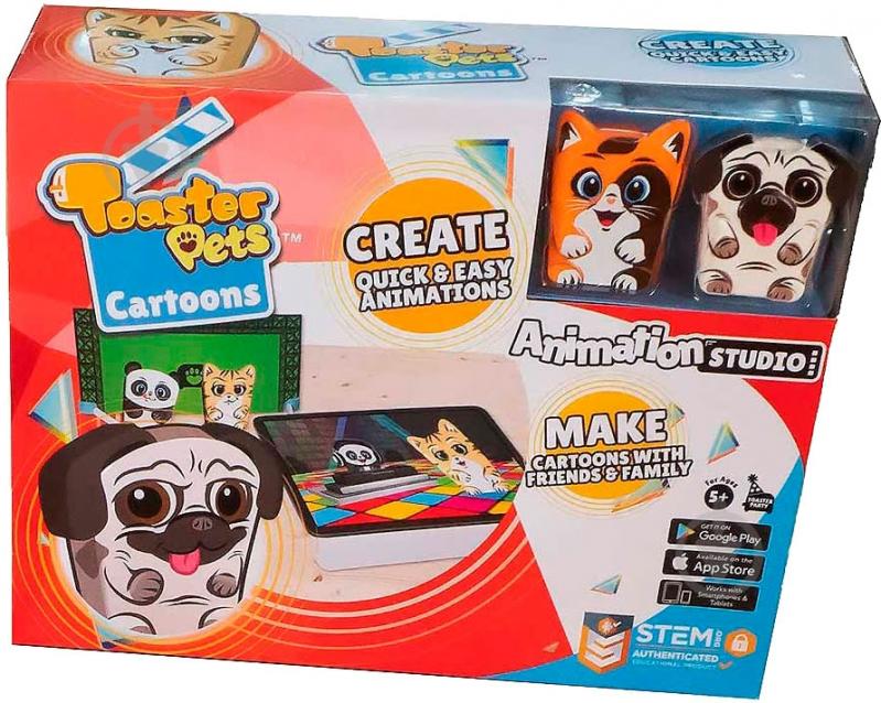 ᐉ Ігровий набір Stikbot для анімаційної творчості TOASTER PETS • Краща