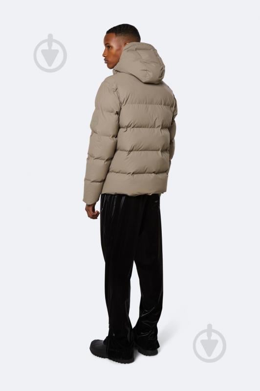 Куртка Rains PUFFER JACKET 1506-Taupe р.S-M - фото 7