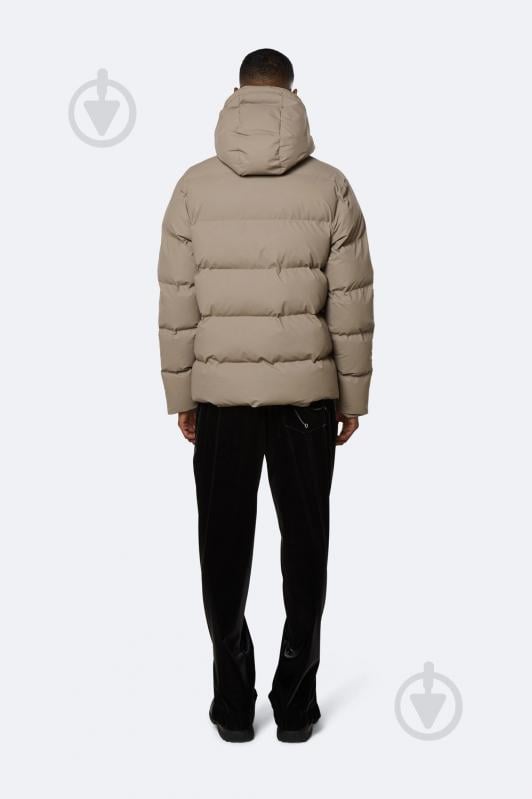 Куртка Rains PUFFER JACKET 1506-Taupe р.S-M - фото 8