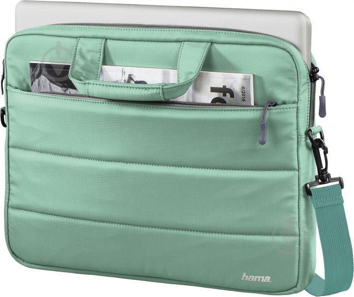Сумка Hama Toronto Notebook Bag 15.6" green (00101857) - фото 2 Сумка Hama Toronto Notebook Bag 15.6" green (00101857) - фото 2