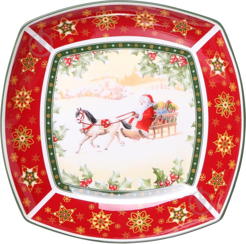 Салатник Lefard Santa Christmas Collection 33 см - фото 1