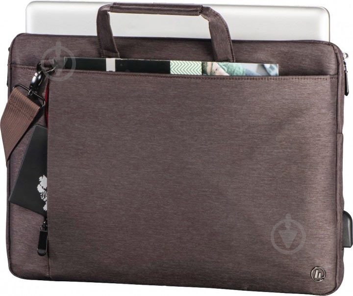 Сумка Hama Manchester Notebook Bag 13.3" brown (00101869) - фото 3