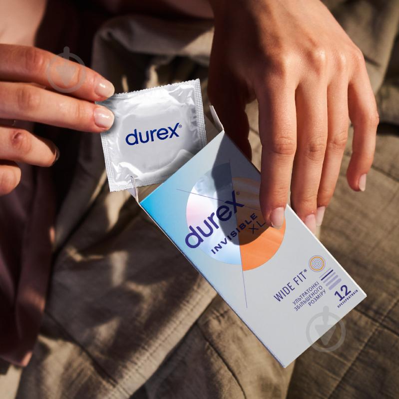 Презервативы Durex Invisible XL 12 шт. - фото 2