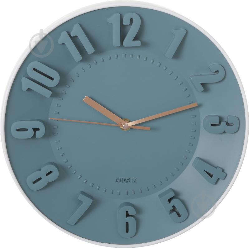 Часы настенные Convex Timing 3172-Blue - фото 1