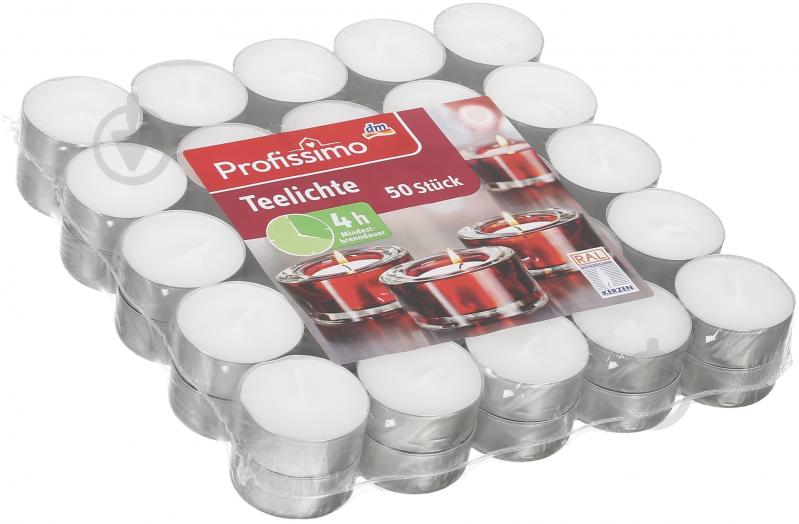 Набор свечей чайных 50 шт. Bolsius - фото 1