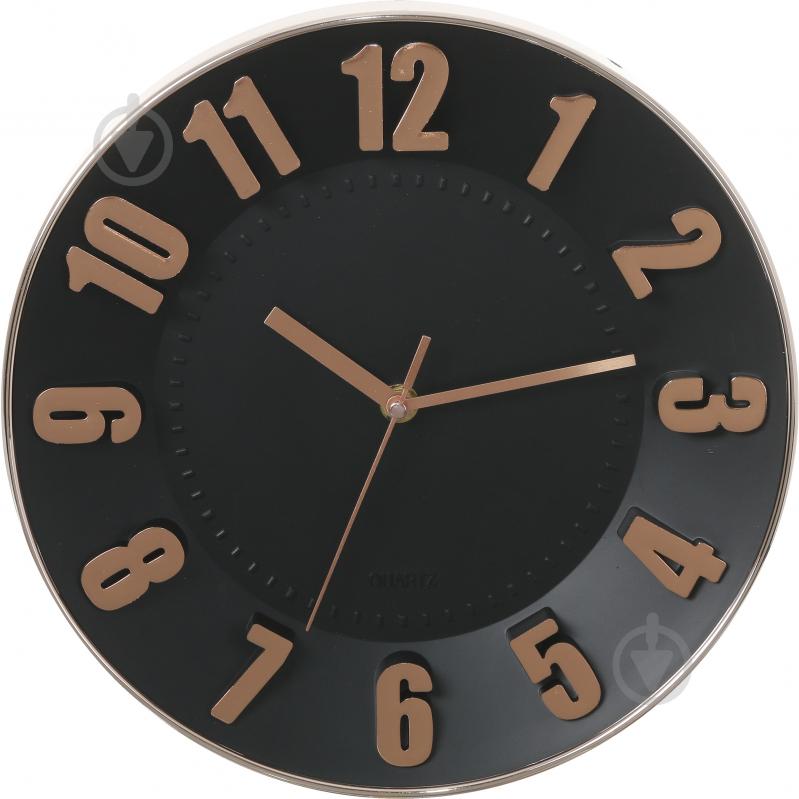 Часы настенные Convex Timing 3208RS-Black - фото 1 Часы настенные Convex Timing 3208RS-Black - фото 1