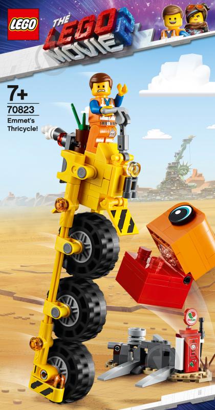 Конструктор LEGO Movie Трехколесный велосипед Эммета 70823 - фото 33